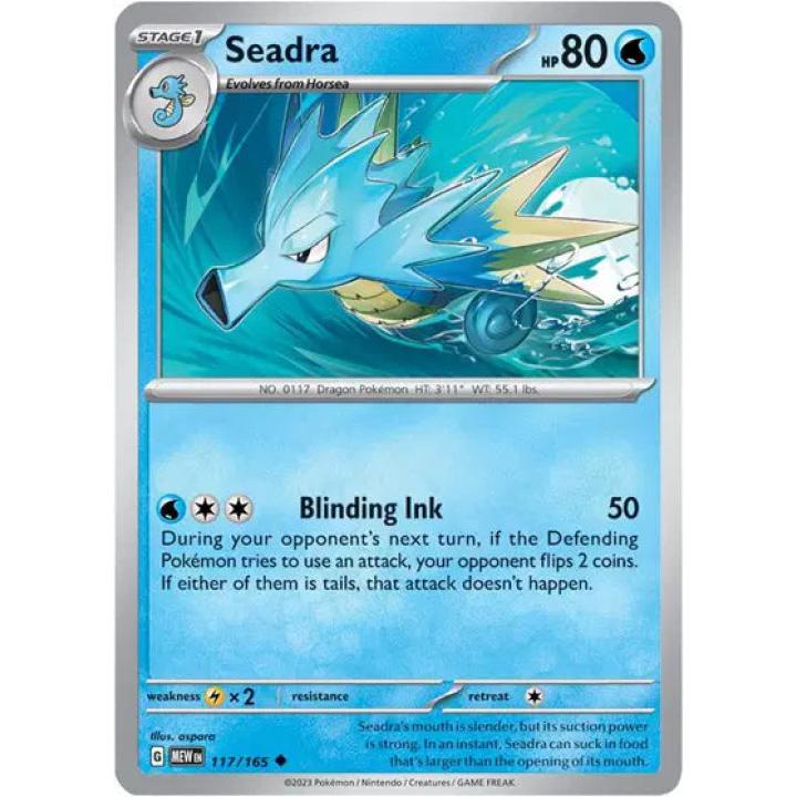 Seadra 117/165 - Scarlet & Violet 151 - Reverse Holofoil