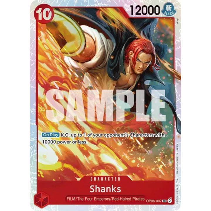 Shanks OP06-007 - Wings of the Captain - Foil