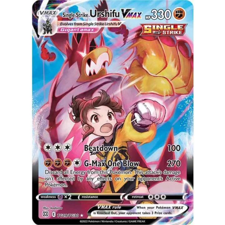 Single Strike Urshifu VMAX TG19/TG30 - Brilliant Stars Trainer Gallery - Holofoil