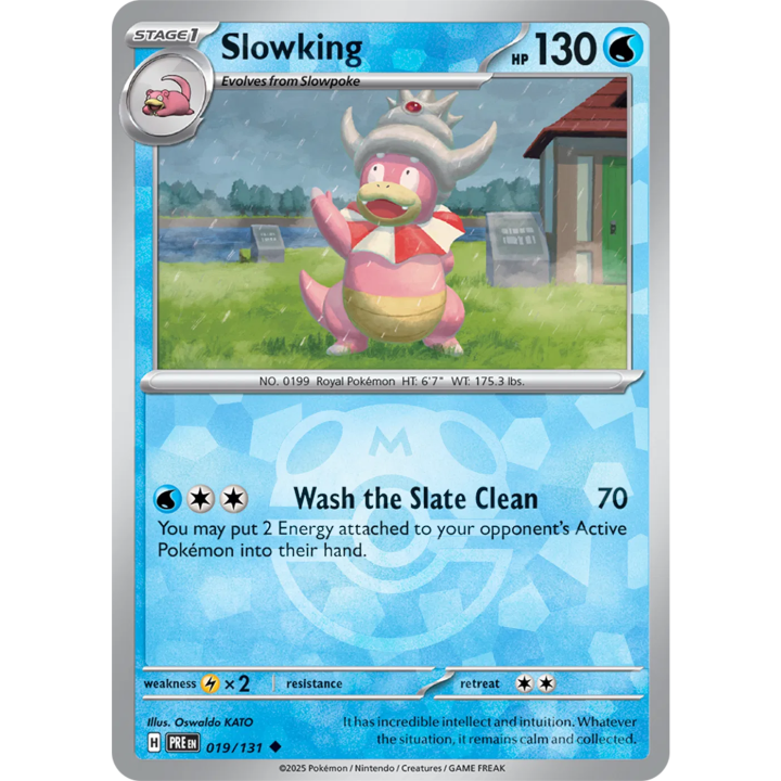 Slowking 019/131 - Prismatic Evolutions - Master Ball Pattern