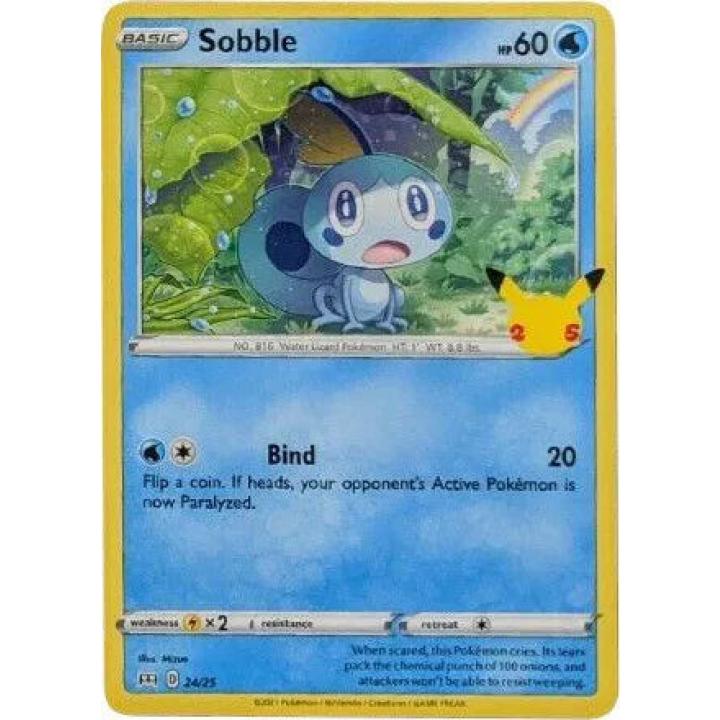 Sobble 24/25 - McDonald's 25th Anniversary Promos - Holofoil