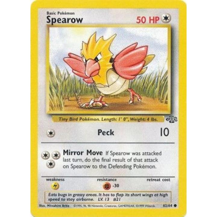 Spearow 62/64 - Jungle (Unlimited) - Normal