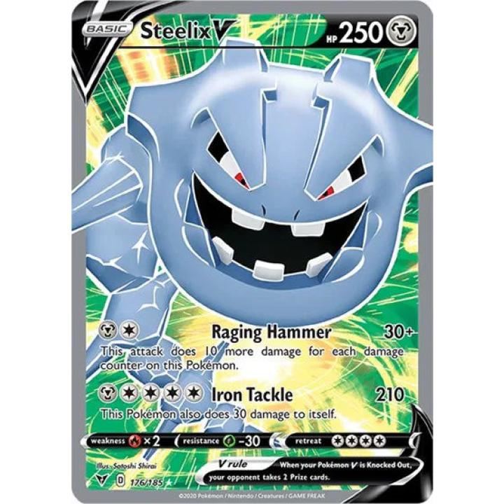 Steelix V 176/185 - Vivid Voltage - Holofoil