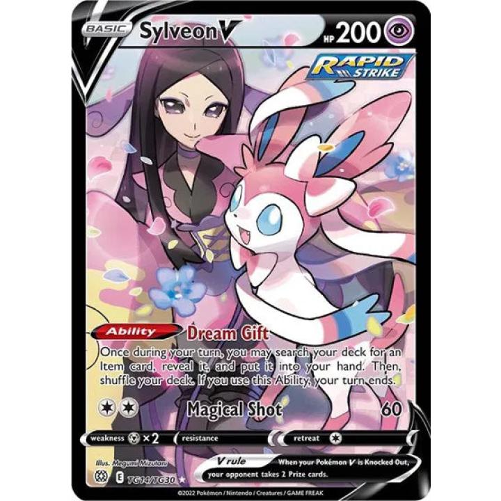 Sylveon V TG14/TG30 - Brilliant Stars Trainer Gallery - Holofoil