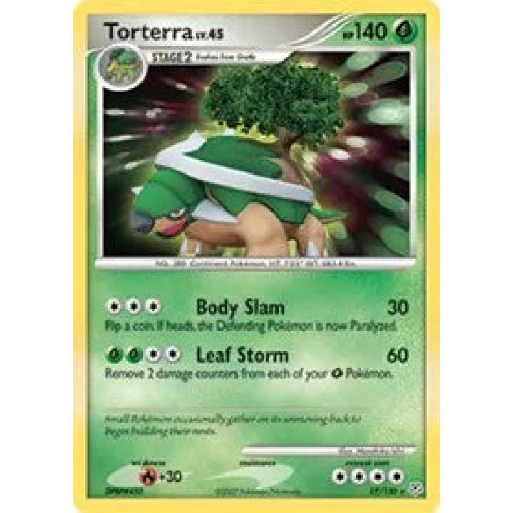 Torterra Lv.45 17/130 - Diamond & Pearl - Holofoil