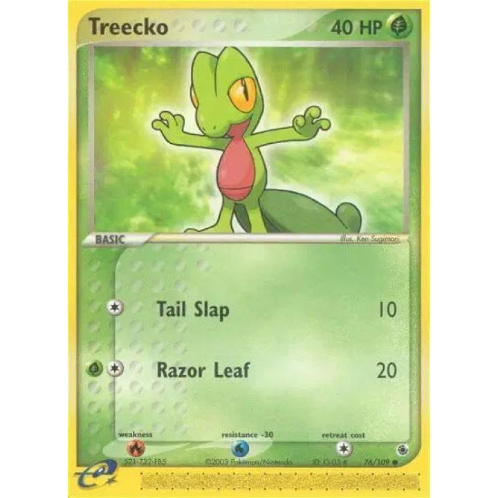 Treecko 76/109 - EX Ruby & Sapphire - Normal