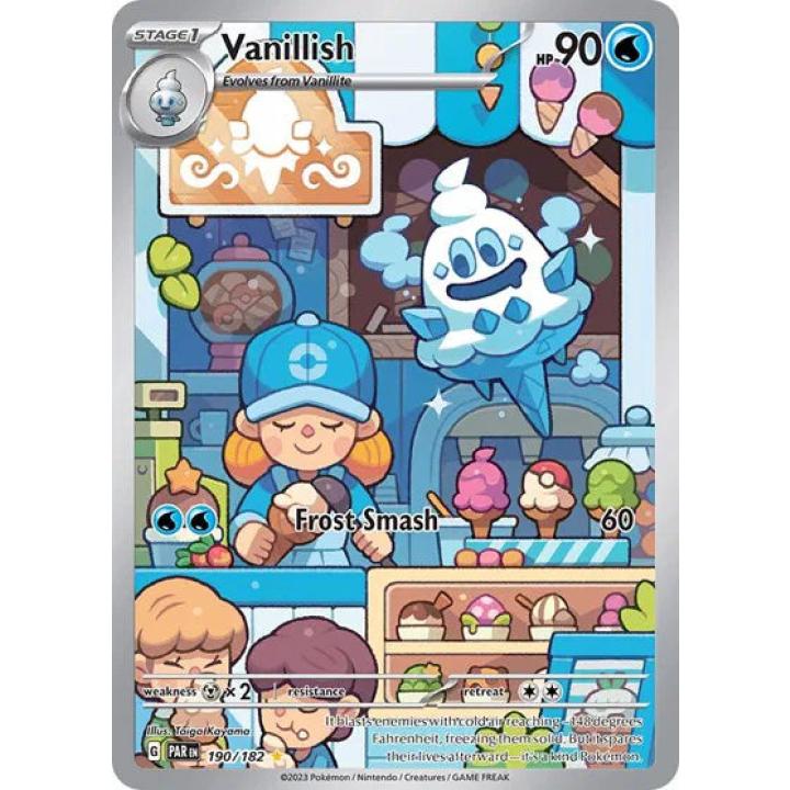 Vanillish 190/182 - Paradox Rift - Holofoil