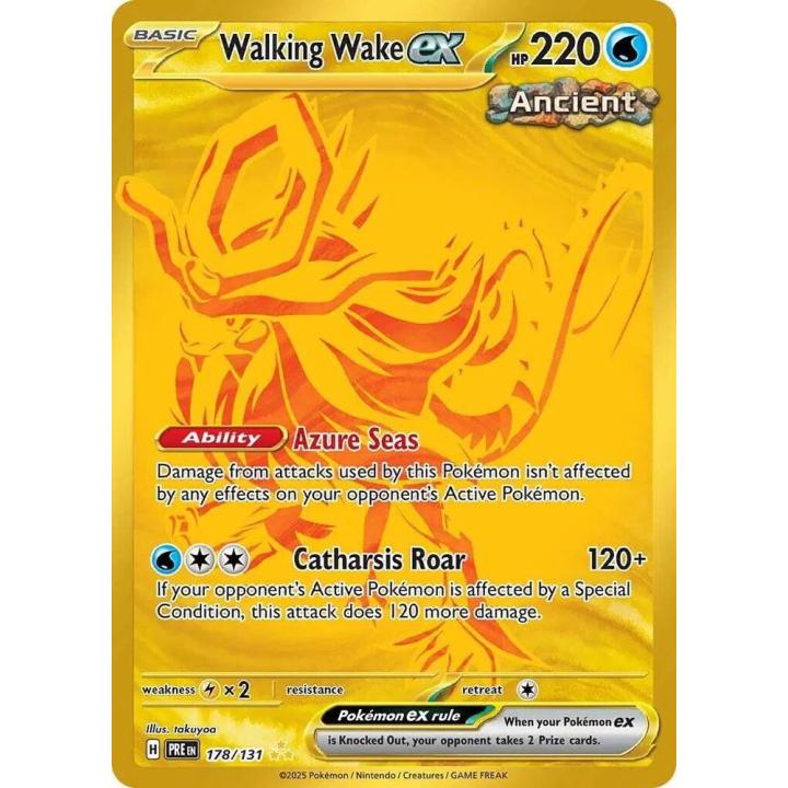 Walking Wake ex 178/131 - Prismatic Evolutions - Holofoil
