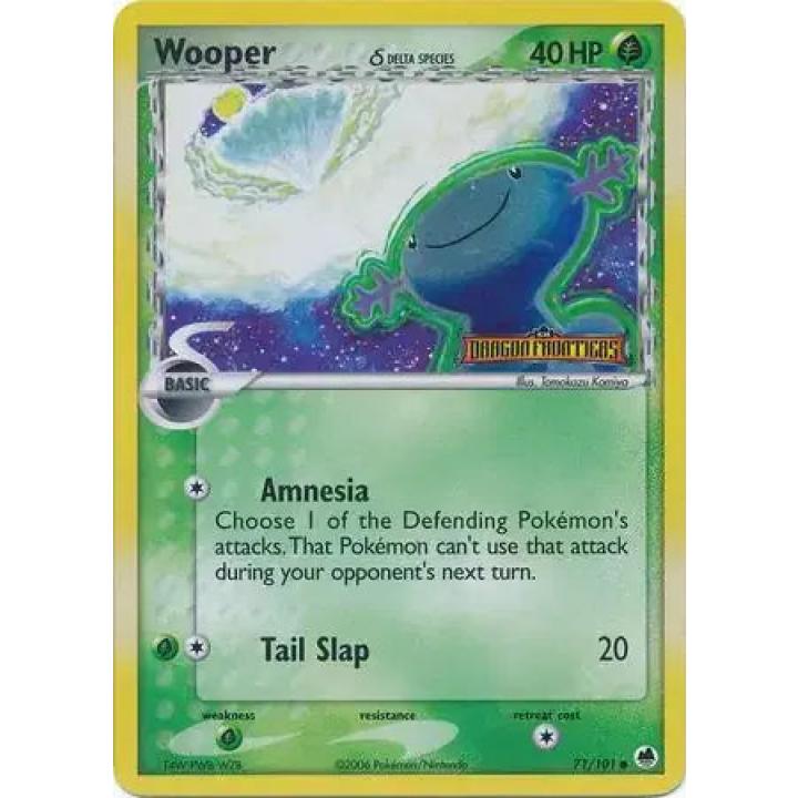 Wooper 71/101 - EX Dragon Frontiers - Reverse Holofoil