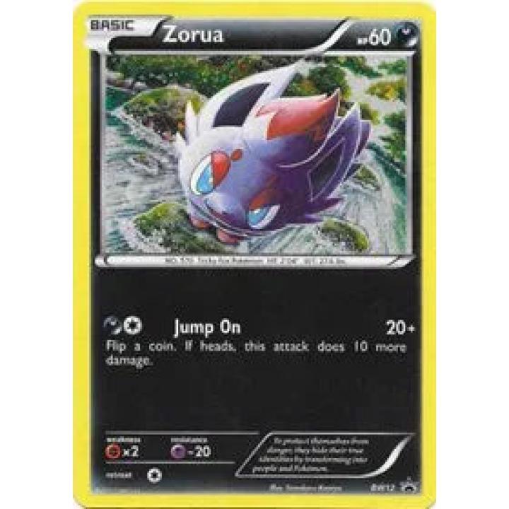 Zorua BW12 - Black and White Promos - Holofoil