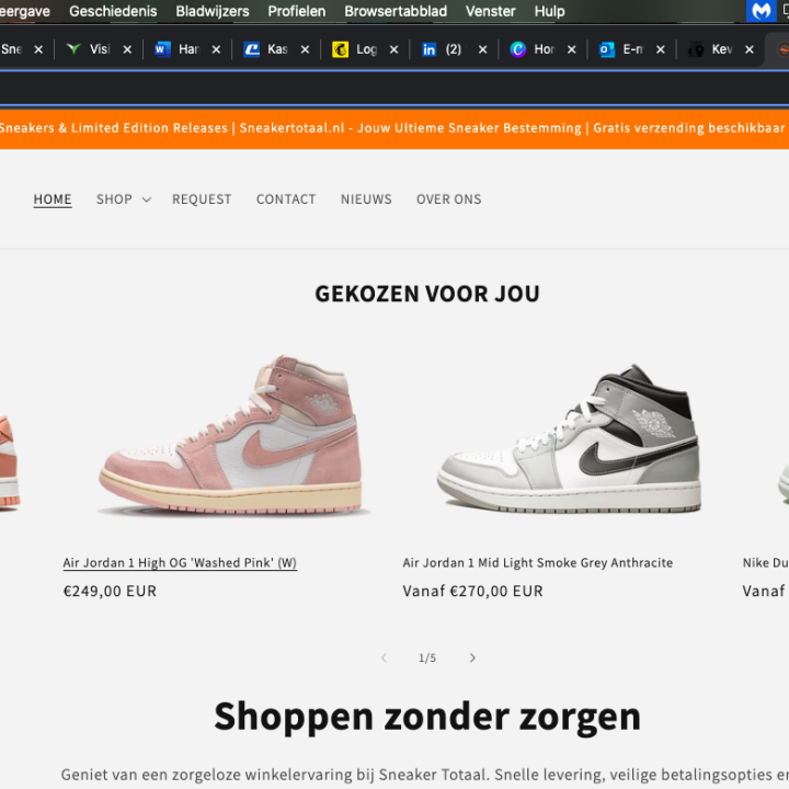 Sneakertotaal is ook een van onze leuke ondernemers waar wij trots op zijn!