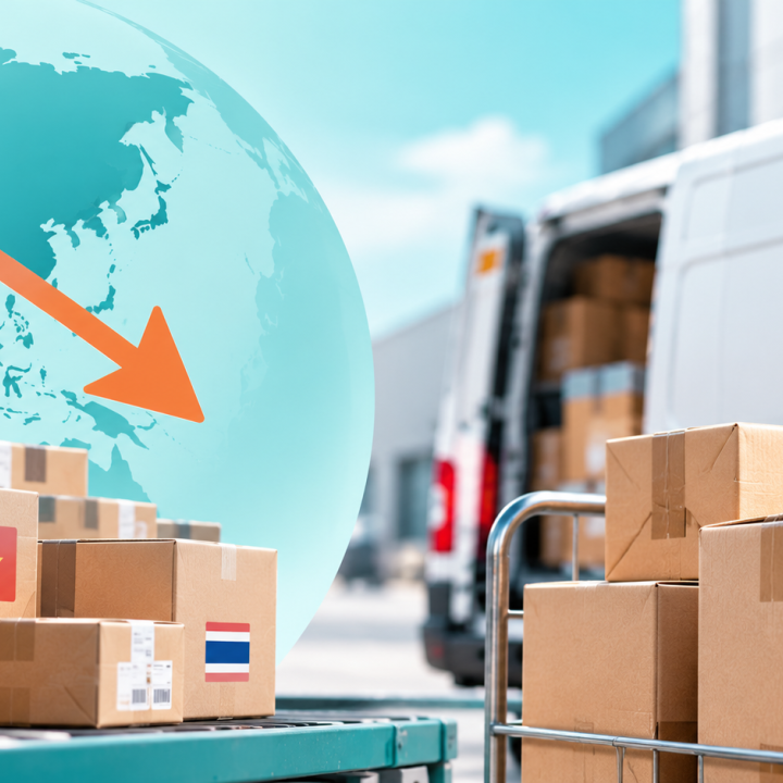PostNL bezorgt bijna een derde minder pakketten uit Azië